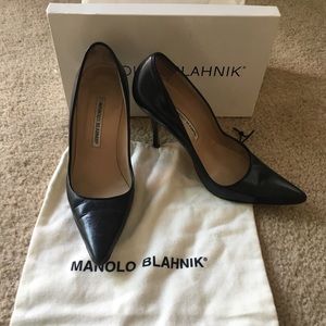Manolo Blahnik Pumps Black 37.5